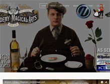 Tablet Screenshot of obrienmagic.com